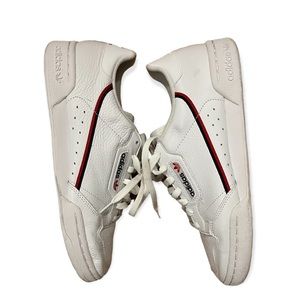 Adidas Continental 80 Sneakers Low Top White Size 10.5